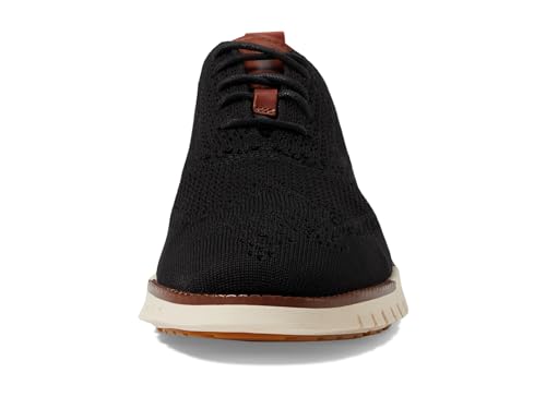 Cole Haan Mens Zerogrand Remastered Stitchlite Wing Tip Oxford, Black/Ivory, 7.5-W US - image 8