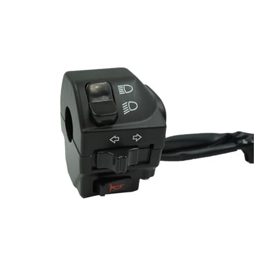 Commande universelle moto 7/8 22 mm guidon bouton phare clignotant quad - 6