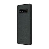 Incipio Holden Slim Stylish Case for Samsung Galaxy S10+ with Premium Fabric and Raised Bumper - Gray