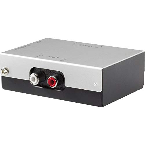 Préamplificateur phono SpeaKa Professional boîtier métal audio