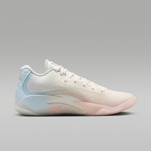 Zion 3 "Rising Basketball Shoes (FZ1321-601, Bleached Coral/Pale Ivory/Glacier Blue/Crimson Tint) Size 113
