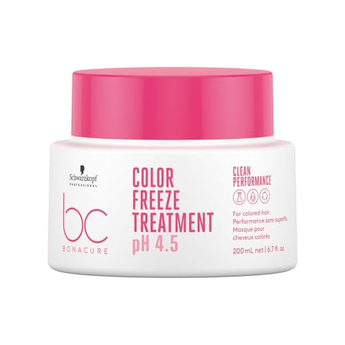Schwarzkopf Professional Bonacure Color Freeze Treatment - Maschera para Cabello Colorado - Intensifica la Intensidad del Color 200 ml
