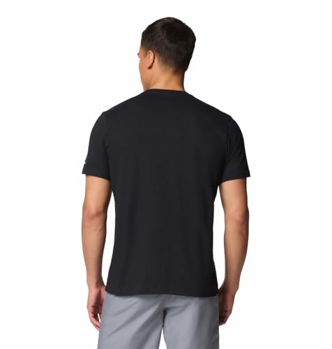 Image of Columbia Men Black Path Lake Graphic II Tshirt, S