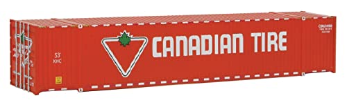 Walthers HO Scale 53' Singamas Corrugated-Side Container Canadian Tire (Red)