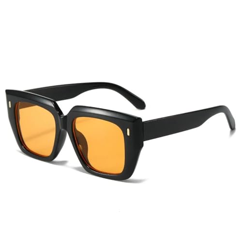 Oversized Sunglasses Women Gradient Rivets Men UV400 for outdoor sports running and traveling