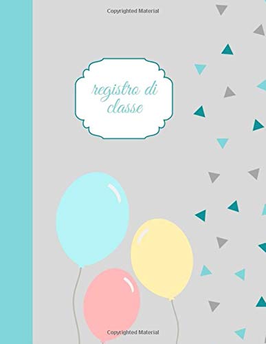 registro di classe: Elenco presenze per 36 persone 120 pagine I