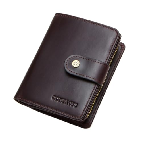 Petit portefeuille à fermeture éclair pour homme afin de sécuriser vos cartes