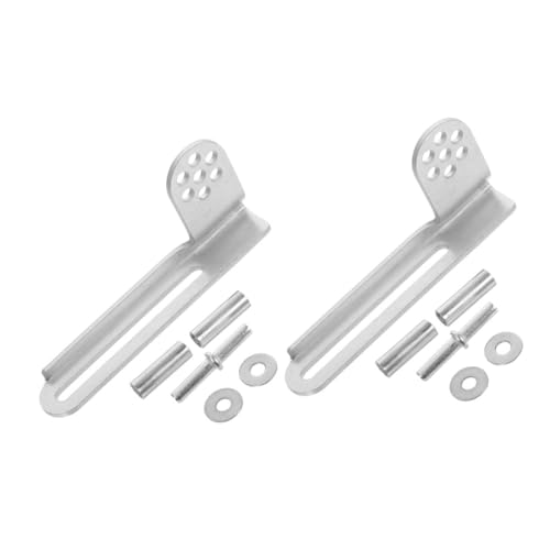 SEWACC 2 juegos Bisagras de Puerta para Refrigerador para Reparación de Frigoríficos Galvanizado Instalación y Durabilidad