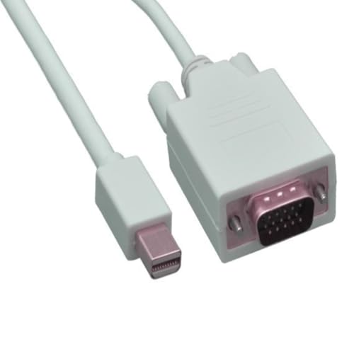 15 ft. Mini DisplayPort to VGA Cable - 32AWG - White