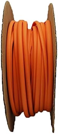 1" 2:1 Polyolefin Heat Shrink - 50 feet/spool - Orange