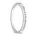 Produktbild Orovi Damen-Ring Memoire Hochzeitsring Weißgold 9 Karat (375) Brillianten 0.10 carat Verlobungsring Diamantring