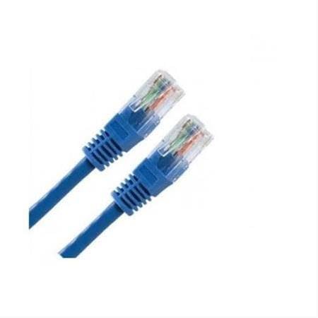 Lunatic Tkz Cat640M 40 Metre Cat6 Rj45 Lan Kablosu UÇLARI FABRİKASYON TAKILI Bilgisayar Modem Mavi İnternet Ethernet Kablosu (40 Metre)