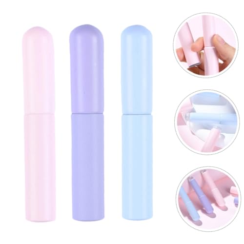 Aplicador de labios de silicona portátil para retoques rápidos de brillo y labial 4