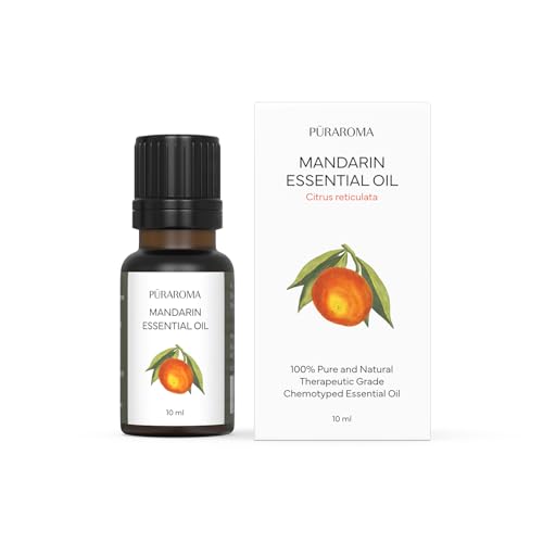 Image of Mandarin Essential Oil 10ml | Aromatherapy Oil for Diffuser, Sleep & Relaxation | Natural Essential Oil for Skin, Hair & DIY Blends | Therapeutic Grade Wellness Oil