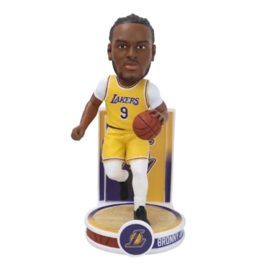 FOCO Bronny James (Los Angeles Lakers) Banner Series NBA Bobblehead