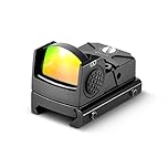 AOMEKIE Red Dot Sight Air Rifle 3 MOA Compact Holographic Reflex Sight Low Mount Direct Mount Optional Riser for Hunting