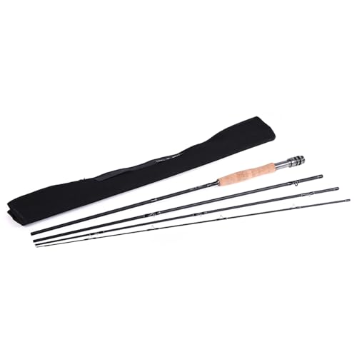 Irfora 9ft Fly Fishing Rod and Reel Combo Lightweight Composite Material Rod with 20 Imitation for Beginners and Experienced Anglers (5-6)