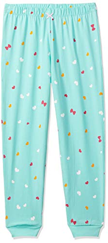 Image of Amazon Brand - Symbol Girls Girls Night Dress | 100% Cotton T-Shirt & Pyjama Set | Age 2-14 Years