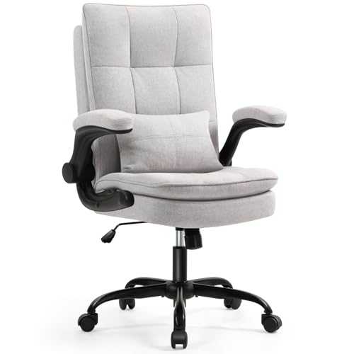 Asukale Bürostuhl Ergonomisch [TESTSIEGER] Schreibtischstuhl | Atmungsaktiver Stoff & Hohe...