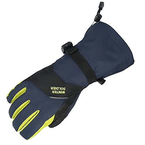 Gants de ski chauds vents et neiges imperméables taille L