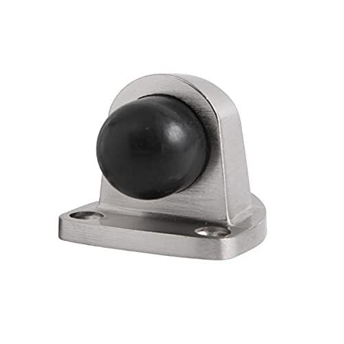 Magnetic Door Stop Door top Anti-Collision Device, no-Drill Door Stopper, Entrance Door Anti-Theft Door Stopper, Glass Door(D)