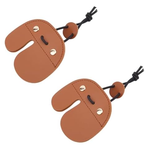 SUPERFINDINGS Adjustable Archery Finger Tabs Cover