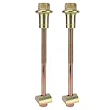 Keenso Sechskantbolzen-Ankerarm, 2 Stück Sechskant-Ankerarm-Einstell-Torsionsstangenbolzen für die Installation Links Hinten Rechts mit OEM 90101-12159 9010112159