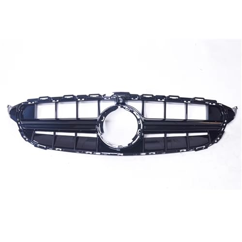 Grille de pare-chocs avant pour Benz Classe C W205 2014-2018 avec trou caméra