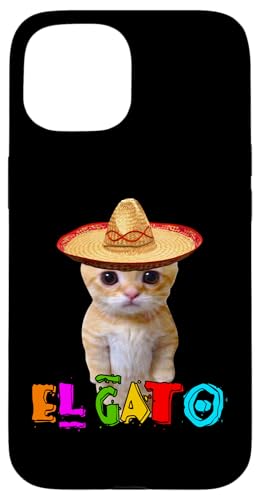 El Gato Meme LVJLbg en}`L LeB VREfE} X}zP[X iPhone 15 p