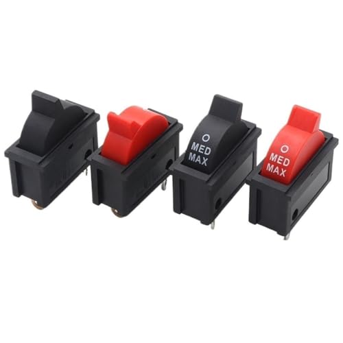 Interruptor manillar motocicleta basculante KCD16 de tres posiciones de control 4