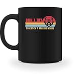 Don't try to Catch a Falling Knife Tasse | Börsianer Vintage Kaffeetasse