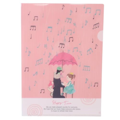 Happy Tone クリアフォルダー A4シングルクリアファイル セレナーデ 木野瀬印刷 新学期準備文具 かわいい グッズ