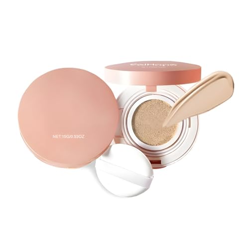 Base de Maquillaje Reafirmante (tono Natural): Cobertura de Imperfecciones, Tono de Piel Uniforme, Hidratante, de Larga Duración, Que No Se Decolora, Fácil Aplicación(Natural,4pcs)