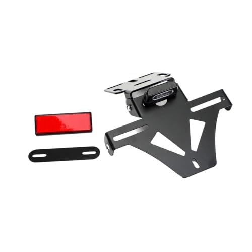 Support de plaque moto universel avec cadre à angle réglable pour deux-roues - 3