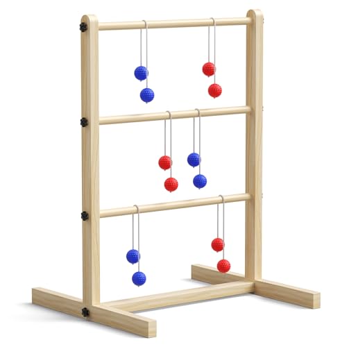 Leitergolf aus massivem Kiefernholz,Robustes Outdoor & Indoor...