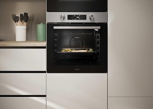 Forno da Incasso Elettrico Ventilato Candy Bake 800 78L Wi-Fi AirFry Funzione Pizza 300°C Classe A++ Inox