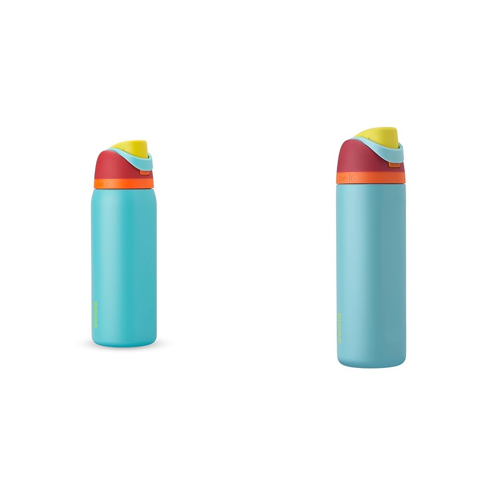 Owala FreeSip 32oz & 24oz Insulated Water Bottle Bundle, Summer Sweetness