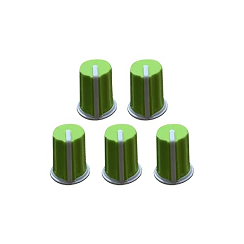 LICHIFIT 5pcs EQ Rotary Knob Reemplazo EQ Potenciómetro Knob Push Rod Cap para Pioneer DJ Mixer...