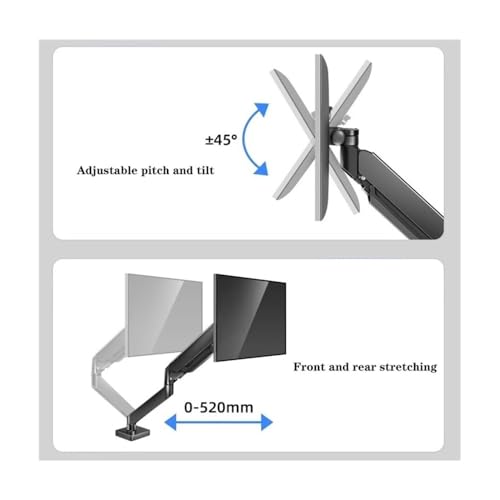Support de moniteur robuste pour écran 17-49 pouces VESA 75/100