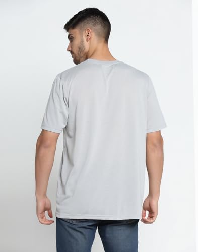 Image of INKKR Men's Solid Regular Fit T-Shirt