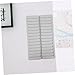 Id Card Storage Rack Wall-Mounted Attendance Cards Holder Multi-Slots Cards Holder Kids School Cards Holder Warehouse Cards Container Wall Hanger Cards Holder Goods Cards Organizer