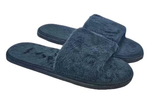 BoomBeauty Women Winter Fur comfortable Home Indoor & Outdoor Flip Flop Slippers (Black, numeric_8) (B0BRQS18CX) Amazon Price History, Amazon Price Tracker