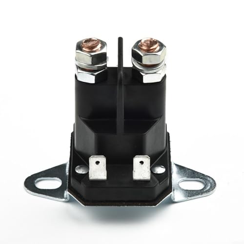 Glewi Électrovanne 12 V pour démarreur de tondeuse à gazon, avec connexion terminale à bride pour Countax et pour pièce Westwood