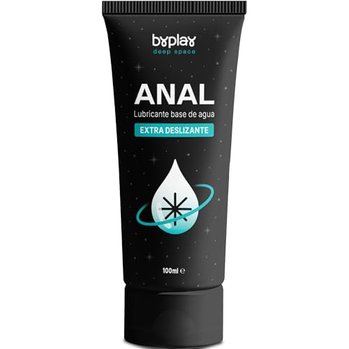 BYPLAY Gel Lubricante Anal Extra Deslizante - Lubricante Dilatador e Hidratante base de Agua, sin manchas unisex 100ml