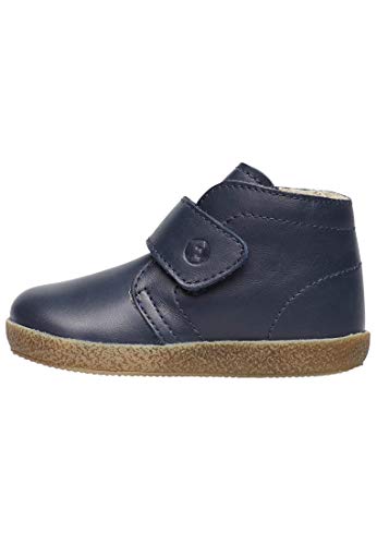 Falcotto Conte VL, Zapatillas de Gimnasia Bebé Niñas, Azul (Navy), 20 EU