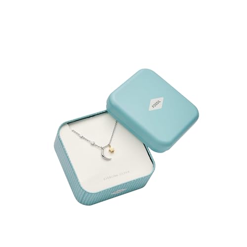 Sterling Two Tone Necklace, Elegant Gift