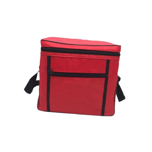 Sosoport Bolsa Térmica de Oxford para Picnic y Comida para Llevar Aislante Ligera y Portátil con Cremallera y Asa para Alimentos Frescos
