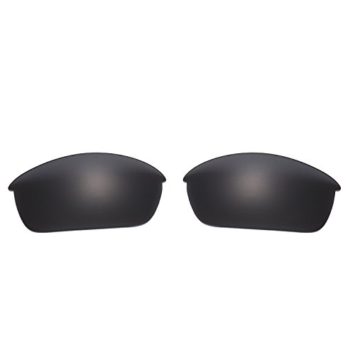 NicelyFit Polarized Replacement Lenses for Oakley Bottlecap Sunglasses Glass Frame (Black)