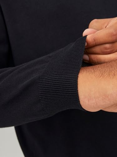 Pull homme Jack & Jones noir XXXXXL chaud et extensible - 7