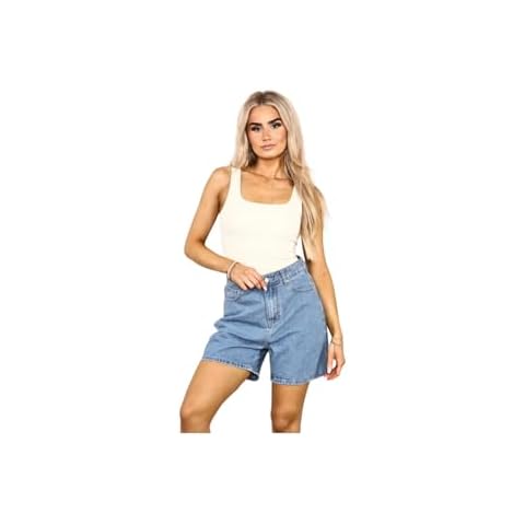elaina fashion Women's Denim Cotton Shorts Cover